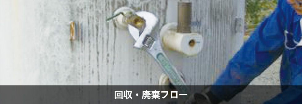 回収・廃棄フロー